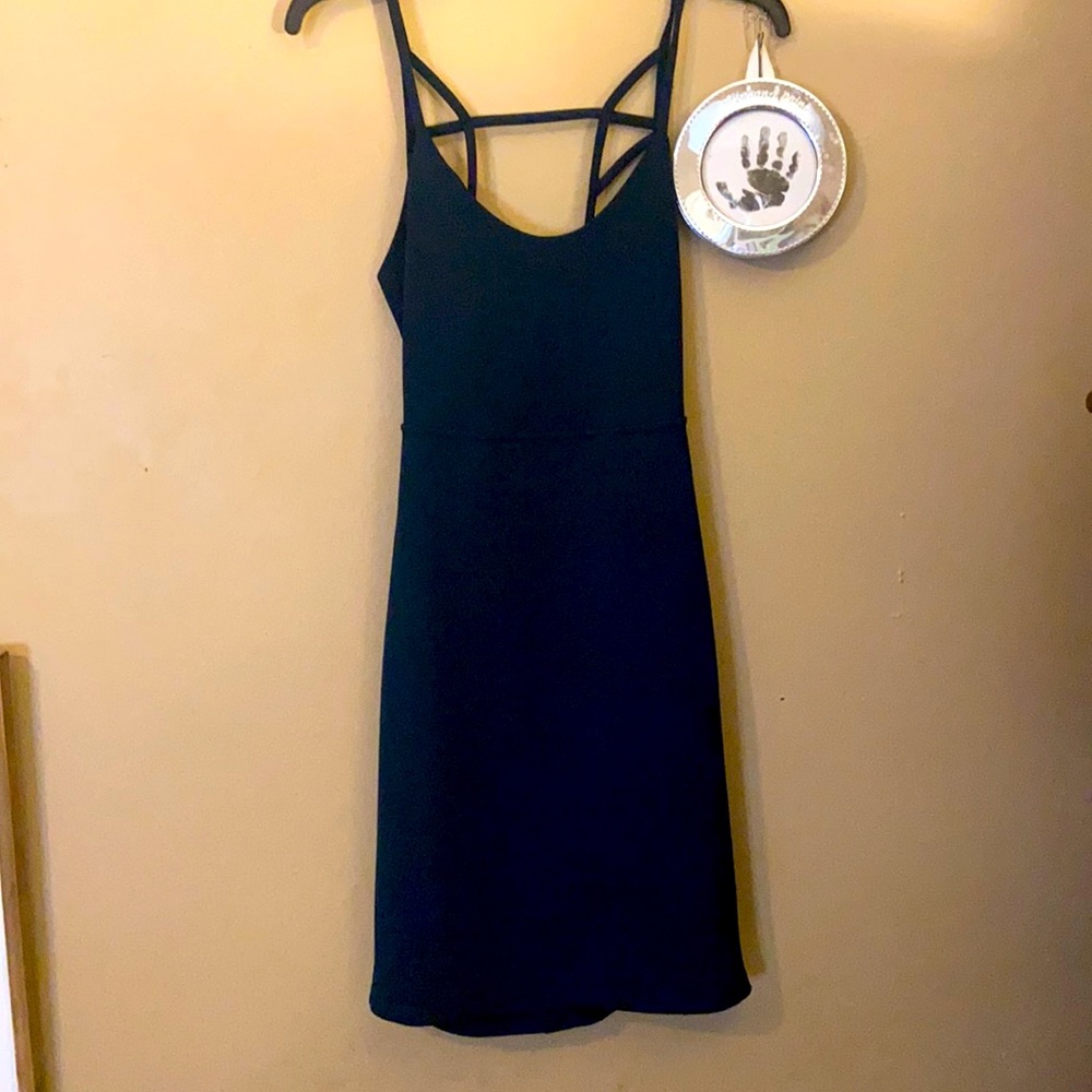 Open back bodycon dress